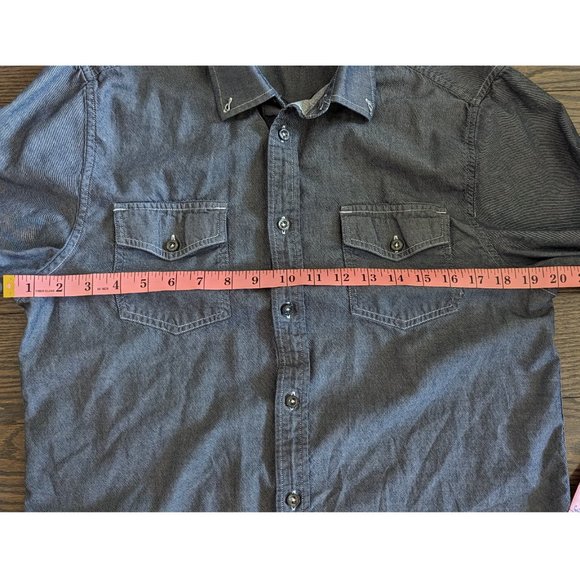 Five Four Long-Sleeve Button Up Shirt - M - Picture 4 of 5